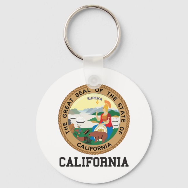 California Keychain (Front)