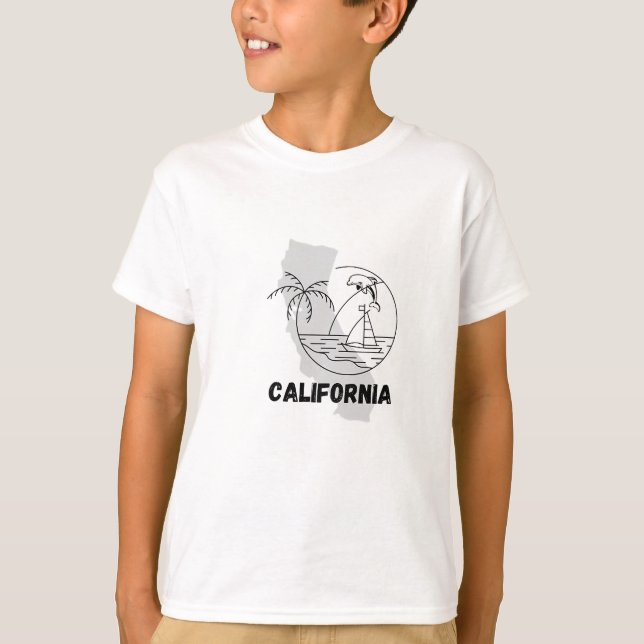 California Kids' Basic T-Shirt (Front)