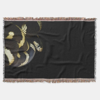 California King Snake Throw Blanket