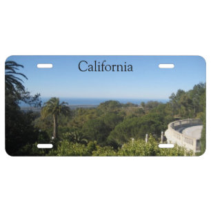 California Landscape License Plate