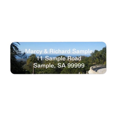 California Landscape Personalized Address Labels