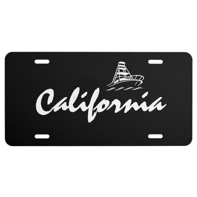 California License Plate (Front)