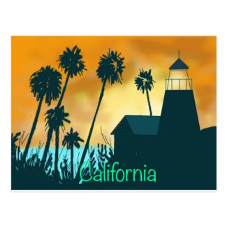 California Lighthouse Postcard