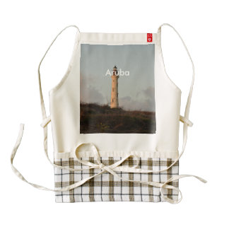 California Lighthouse Zazzle HEART Apron