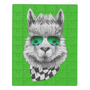 California llama jigsaw puzzle