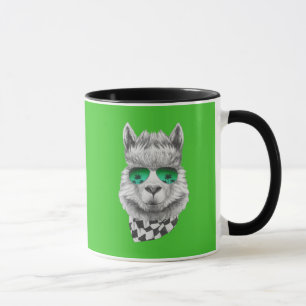 California llama mug