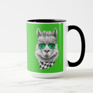 California llama mug