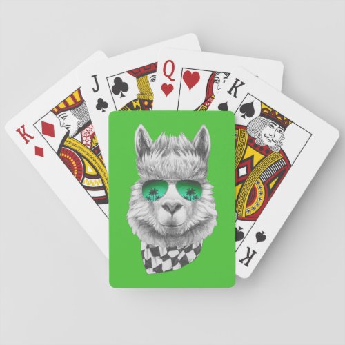 California llama poker cards