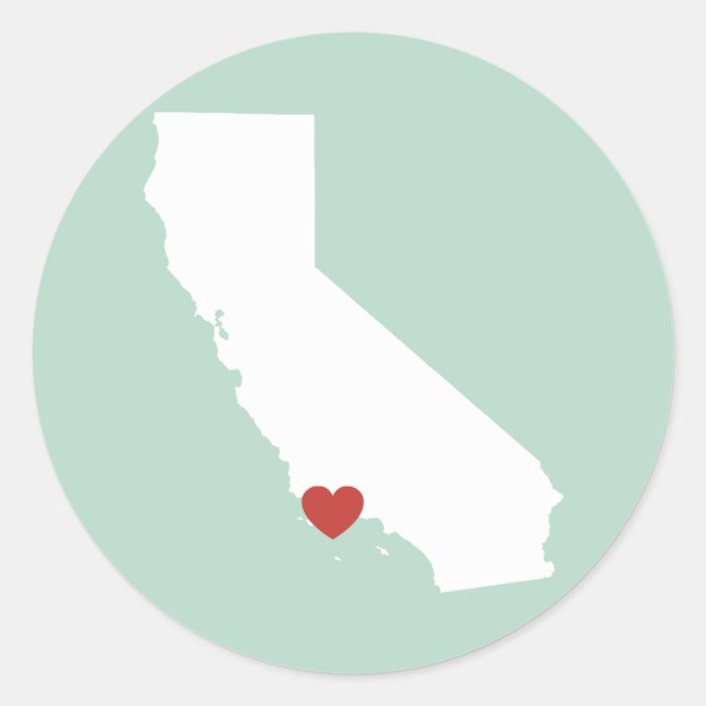 California Love - Customizable Sticker (Front)