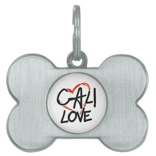 California Love Pet Name Tag