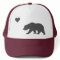 California Love Silver And Black Trucker Hat