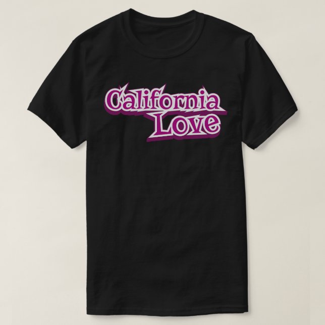 California Love T-Shirt (Design Front)