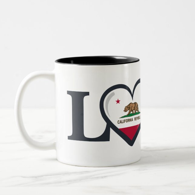 California Love Two-Tone Coffee Mug (Left)