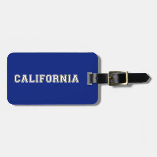 California Luggage Tag