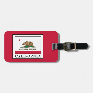 California Luggage Tag