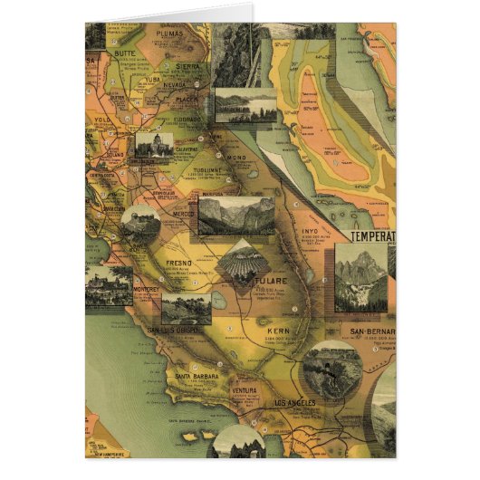 California Map Cards (Front)
