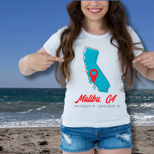 California Map T-Shirt