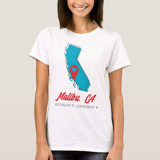 California Map T-Shirt (Front)