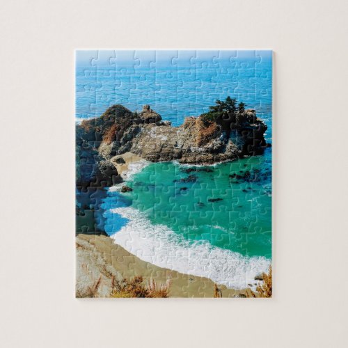 California _ MCWAY FALLS _ view Jigsaw Puzzle