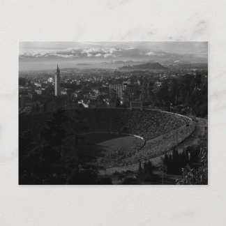 California Memorial Stadium, UC Berkeley, 1966 Postcard