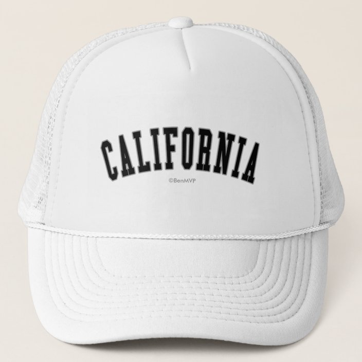 California Mesh Hat