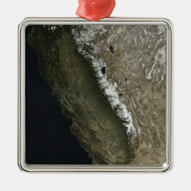 California Metal Ornament (Front)