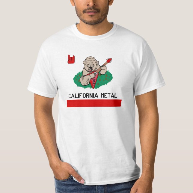 CALIFORNIA METAL T-SHIRT (Front)