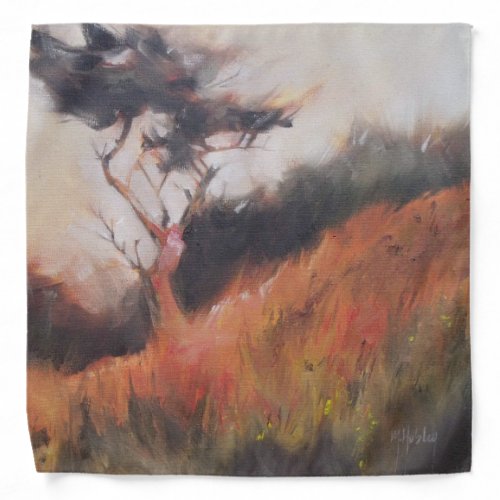 California Monterey Cypress Lone Tree Bandana