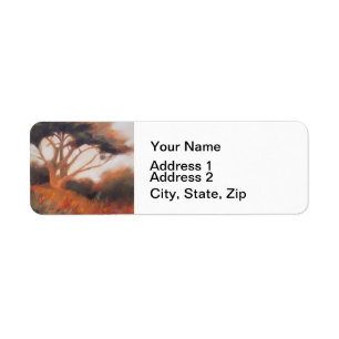 California Monterey Cypress Trees Label