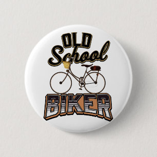 California Motorbike T-Shirt Button