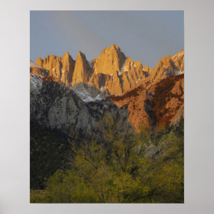 California, Mount Whitney, Inyo National Forest 3 Poster