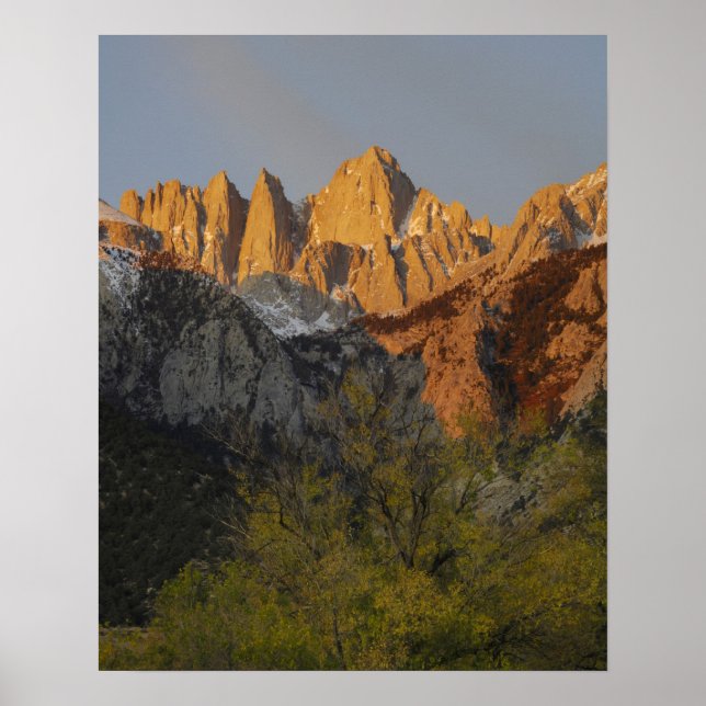 California, Mount Whitney, Inyo National Forest 3 Poster (Front)