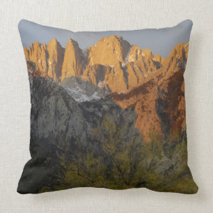California, Mount Whitney, Inyo National Forest 3 Throw Pillow