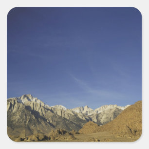 California, Mount Whitney, Inyo National Forest Square Sticker