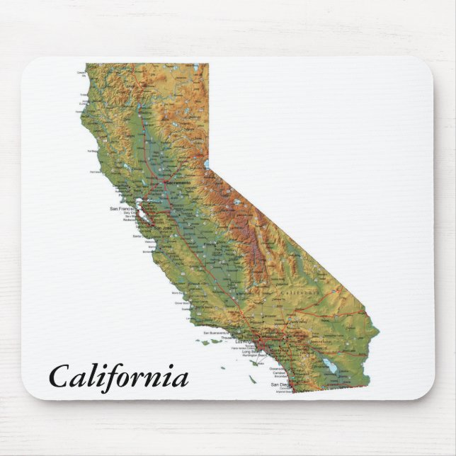 California Mousepad (Front)