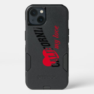 California my love iPhone 13 case