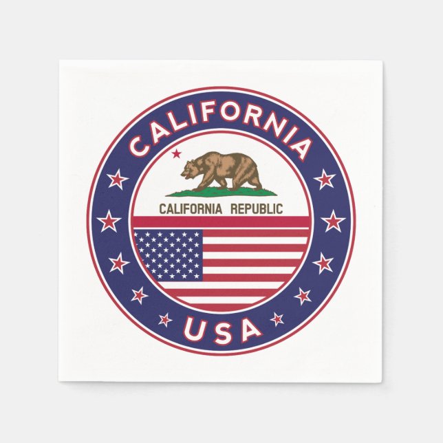 California Napkins (Front)