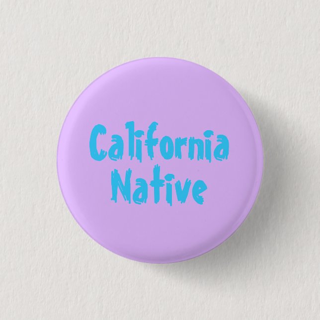 California Native Pinback Button (Front)