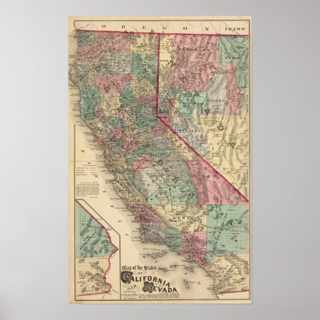 California, Nevada 2 Poster (Front)