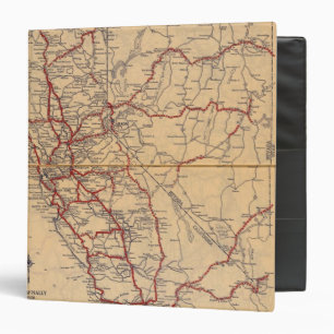 California, Nevada 3 Ring Binder