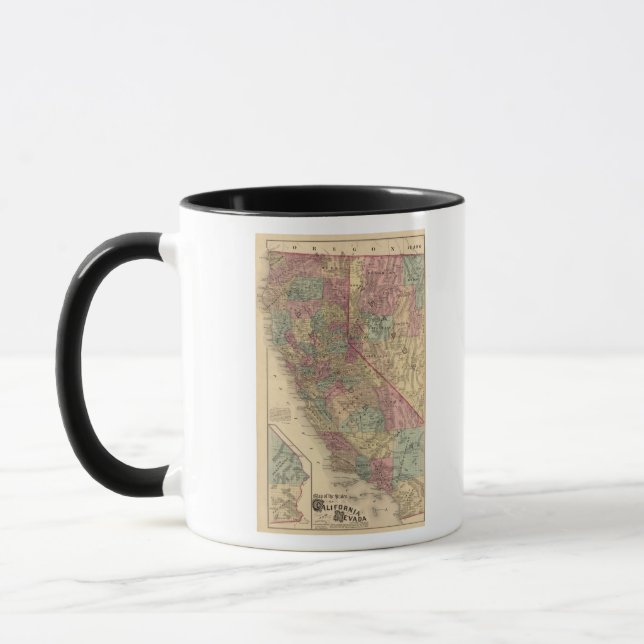 California, Nevada Mug (Left)