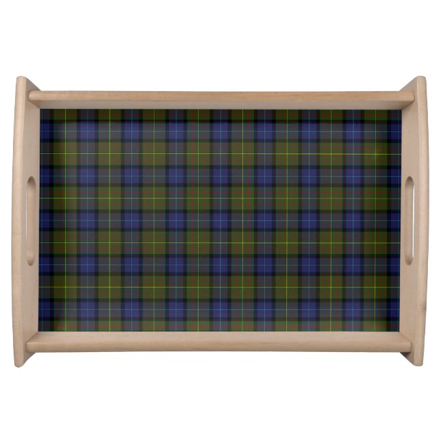 California official state tartan serving tray (Front)