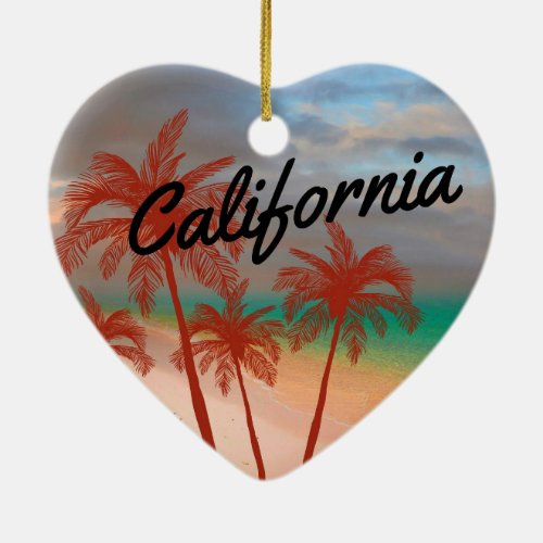 California Ornament