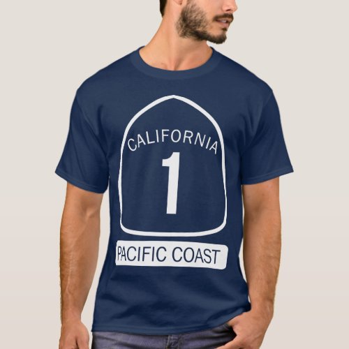 California Pacific Coast Highway 1  T_Shirt