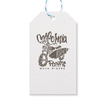 California Pacific Wave Riders Surf Side T-shirts Gift Tags California Pacific Wave Riders Surf Side T-shirts Gift Tags