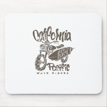 California Pacific Wave Riders Surf Side T-shirts Mouse Pad California Pacific Wave Riders Surf Side T-shirts Mouse Pad