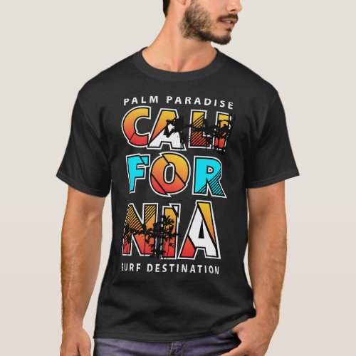 California Palm Paradise T_Shirt