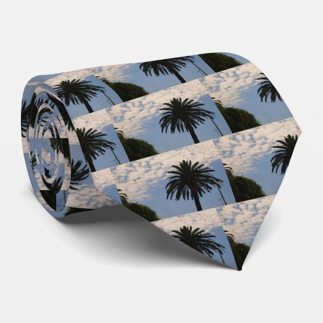 CALIFORNIA PALM TREE tie (Rolled)