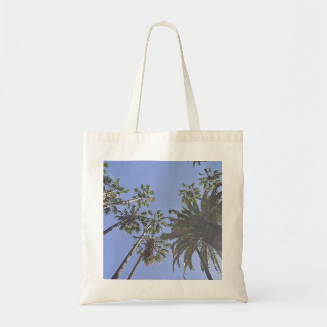 California Palm Trees Tote Bag (Front)