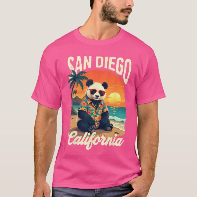 California Panda Zoo San Diego New Year 2025 Famil T-Shirt (Front)